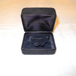 Tiffany & CO black felt watch box
